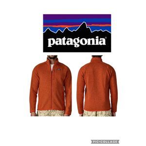 SZ M Men's Patagonia Coal Orange Better Sweater Jacket 2.0